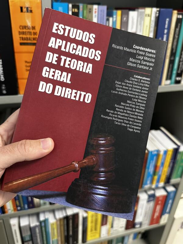 Capa do livro Estudos Aplicados de Teoria Geral do Direito